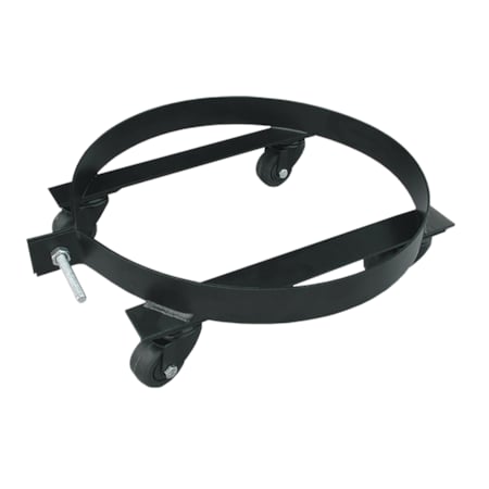 American Forge & Foundry 13.2 gal Drum Band Dolly, Steel, 4 Swivel Casters 8625